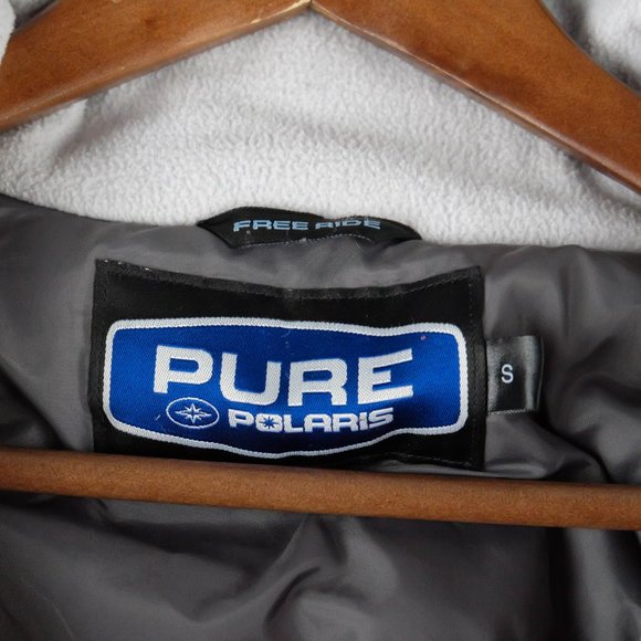 Polaris Winter Jacket Womens Small Red Black Snowmobile Outdoor Hiking - Picture 9 of 12